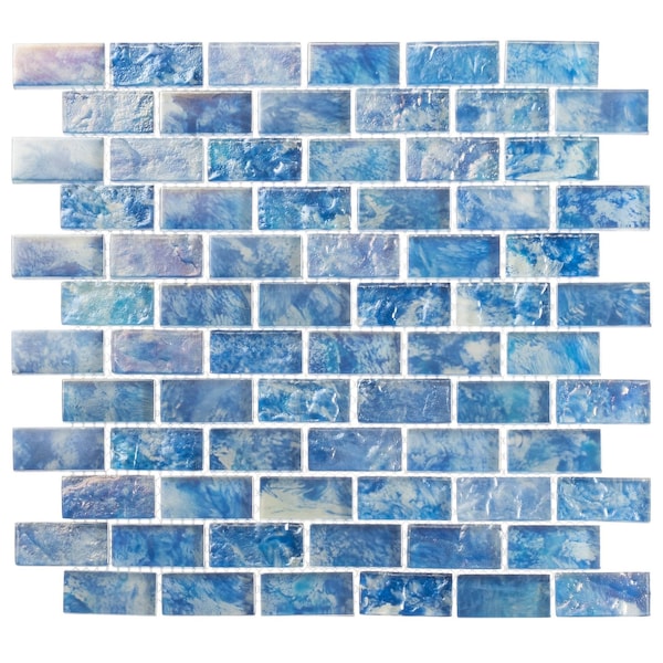 Andova Tiles SAMPLE-Zalo 1-in. x 2-in. Brick Joint Glass Wall & Floor Mosaic Tile SAM-ANDZAL612 - main